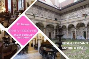 Den v růžovém: největší degustace frizzante a růžových vín v ČR poprvé v Doudlebách